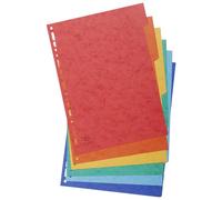 Intercalaires nature future carte lustree 225g 6 positions - a4