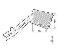 Intercambiador de calor, calefacción interior DENSO DRR09043