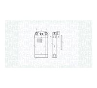 Intercambiador de calor MAGNETI MARELLI 350218472000