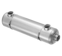 Intercambiador de calor para piscinas, calentador para piscinas de 210.000 BTU, construcción en acero inoxidable 316L, sistema de transferencia de calor de alta eficiencia para spas, jacuzzis, uso int