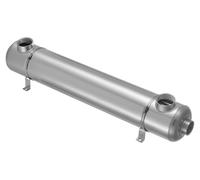 Intercambiador de calor para piscinas, calentador para piscinas de 360.000 BTU, construcción en acero inoxidable 316L, sistema de transferencia de calor de alta el tipo agua-agua, ideal pa
