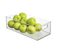 InterDesign iDesign Contenedor de almacenamiento apilable, transparente