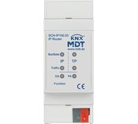 Interfaz IP KNX MDT, enrutamiento IP seguro, REG, 1 unidad.