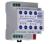 Interfaz KNX para sistema de bus - Pasarela Dali Control 2x64 SCN-DA642.04 | MDT | SCN-DA642.04 | Pasarela de medios de interfaz