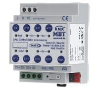 Interfaz KNX para sistema de bus - Pasarela Dali Control 2x64 SCN-DA642.04 | MDT | SCN-DA642.04 | Pasarela de medios de interfaz