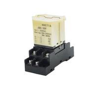 Intermediate relay JQX-30F 2Z 30A power relay 8pin DC12V DC24V AC110V AC220V with base(DC24V)