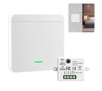 Interrupteur Sans Fil Kit 1 Interrupteur Va et Vient 1 Récepteur sans WiFi