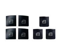 Interrupto Elevalunas Eléctrico Para Benz W204 W212 W246 C117 E GLK Para CLA Class Botón Ventana Cerradura Puerta Tapas Interruptor Desbloqueo 2049055402(7 pcs)