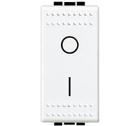 Interruptor 16A bipolar1 móduloBTICINO Livinglight N4002NBlanco