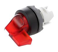 Interruptor 1SFA611203R1101: varilla giratoria de 22 mm.Pos: 2 rojo MLB-1 IP6...