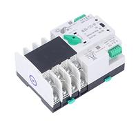 Interruptor ATS WiFi, 220V doble potencia para fábricas | Conmutación milisegundos para guarderías, Control WiFi y temporizador, Contactos plata conductividad, Montaje riel centros