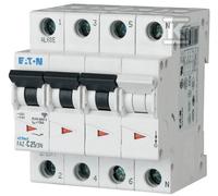 Interruptor automático 15kA 3+N polos FAZ-C25/3N 278977