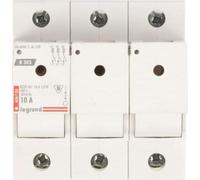Interruptor automático de protección, 3 polos, 10A, modelo D01 R303, número de artículo 606703