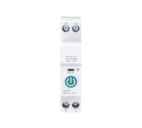 Interruptor automático de temporización ferroviaria 1 pieza 1P 240 V 40 A con mando a distancia doméstico de medición (25 A, blanco no medidor)