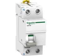 Interruptor automático diferencial iSW-NA de Schneider Electric, 1P+N, 63A, 230-240V AC, modelo A9S70663