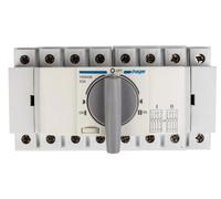Interruptor automático Hager, 4 polos, 63A, modelo HIM406, para montaje en carril DIN o placa de montaje