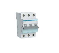 Interruptor automático Hager MBN340, 3 polos, 6kA, curva B, 40A, 3 metros