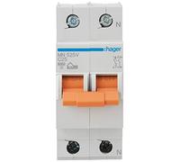 Interruptor automático magnetotérmico serie MN, 1P+N, 25A, curva C, 6KA