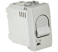 Interruptor automático magnetotérmico16A 1 módBTICINO LivinglightNT4301/16 Tech