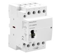 Interruptor automático modular de CA, 32A, 4 polos, 4 contactos normalmente abiertos, para montaje en carril DIN