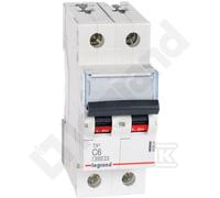 Interruptor automático S 302 2P C 6A 6000A TX3 403524