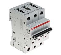 ABB Interruptor automático S203M-C25 3P Curva tipo C 25 A 10 kA 400 VAC (2CDS273001R0254)