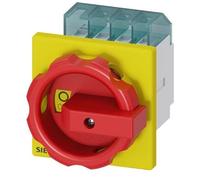 Interruptor automático Siemens 3LD20031TL53, 4 polos, 16A, 400V, 7,5kW, montaje frontal, 4 agujeros