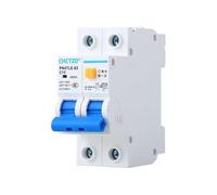 Interruptor AutomáTico Vivienda, Disyuntor Inversor De CA 2P AC220V 16A20A25A32A40A63A,Protector Fugas,Interruptor Doble Cable,Protección Miniatura Uso Apto for El Hogar(20A)