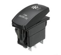 Interruptor basculante LED de 12 V 20 A, 5 pines, IP66, resistente al agua, 12 V, 20 A, 5 pines