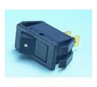 Interruptor basculante unipolar off-on 15a/250v negro