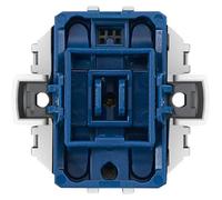 Interruptor Busch-Jaeger de dos pulsadores, modelo BA, para sistema KNX, referencia 6108/06-AP, 1 unidad.