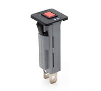 Interruptor Circuito 4A para compacto 20x20x4mm Doble Pack Interruptor | Reinicio manual para fácil, protección térmica , autoreset tras fallo, para ideal paneles eléctricos