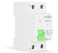Interruptor Circuito EV 2P 63A 30mA Montaje Carril Din | AC, 2 polos, 63A, 30mA, para ideal vehículos , protección contactos indirectos