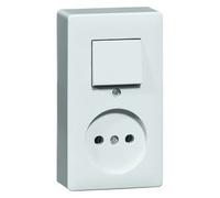 Interruptor combinado empotrable con enchufe Peha 1996 - 00274621