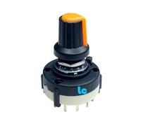 Interruptor Conmutador Rotativo - 1 Circuito - 12 Posiciones - Selector