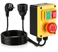 Interruptor de 250 V, 16 A, monofásico, con función de encendido/apagado, grado de protección IP54