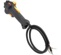 Interruptor de agarre del acelerador de 26 mm para cortacésped y sierra de poste, palanca de control de fácil instalación para modelos de mochila (C)