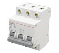 Interruptor de aire DZ47-63 Disyuntor 2P32A3P63A RDB5-63 1 Uds(3p20Aopen)