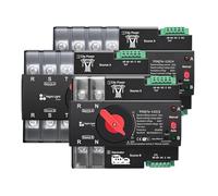 Interruptor de alimentación dual inteligente 2P 3P 4P AC220V 230V 63A 100A 125A TOQ7e Nivel Manual/Temporizador automático(2P 230V WIFI ATS,63A)