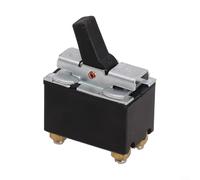 Interruptor de amoladora angular AC250V 5APush Botón disparador para herramientas eléctricas Máquina de corte Pulidora Pieza de repuesto Negro Plástico Metales