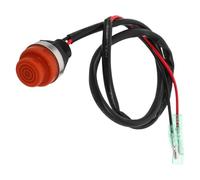 Interruptor de Arranque Marino para Embarcación y Moto Náutica | Montaje en Panel, Carcasa Sellada, Contactos de Latón Niquelado, Negro, para Sistemas Eléctricos Marinos