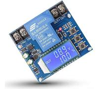 Interruptor de bajo voltaje CC 6 V-60 V con indicador LED | Indicador LED de estado, encendido/apagado automático con voltaje límite, ideal para baterías de plomo-ácido y litio