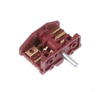 Interruptor de cambio giratorio 250 V 16 A 400 V 10 A 3 posiciones para dial para horno, calentador, estufa, rango de cocción, resistente a altas temperaturas, base PA66