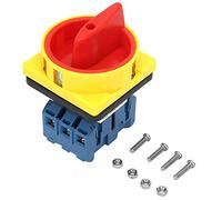 Interruptor de cambio selector de levas Interruptor automático encendido apagado leva giratoria 3 polos 2 posiciones circuito carga protección 32A