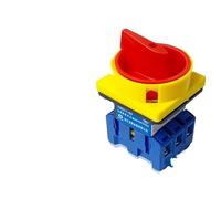 Interruptor de carga giratorio 3P 11-63A aislamiento conversión LW30 GLD11 | Interruptor seccionador rotativo 3P 11-63A para aislamiento y conversión con manija
