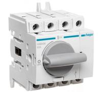 Hager Interruptor seccionador HAB406 4 polos 63 A 380-415 V