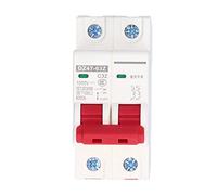 Interruptor de circuito de CC DZ47-63Z-2P 1000 V 32 A para sistemas fotovoltaicos, disparo magnético térmico, montaje en carril DIN de 35 mm, interruptor de separación PV, interruptor de separación
