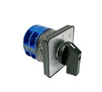 Interruptor de conmutación leva rotativo eléctrico 4 posiciones, 8 terminales, 2 niveles, con tornillos, 690 V, 32 A, LW28, LW26-32/2, YMW26
