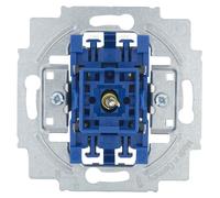 Interruptor de control Busch-Jaeger 2000/2 UK, de 2 polos, 10A, con lámpara piloto naranja, para empotrar, 1 unidad.
