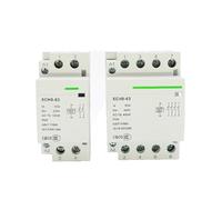 Interruptor De Control De Contactor Modular Doméstico Con Riel DIN | 1 Uds 2P 32A/40A/63A CA 220V/230V 50/60HZ 1NO 1NC 2NO 2NC(63A 2NO)